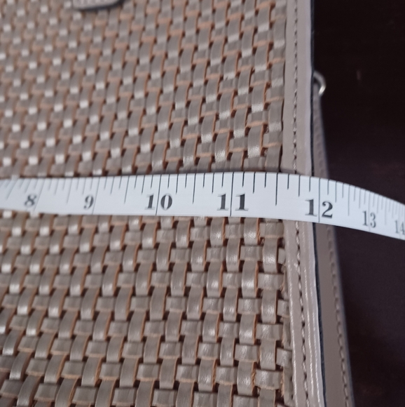 New Patricia Nash Medium Ava Woven Leather Tote. - Picture 12 of 14